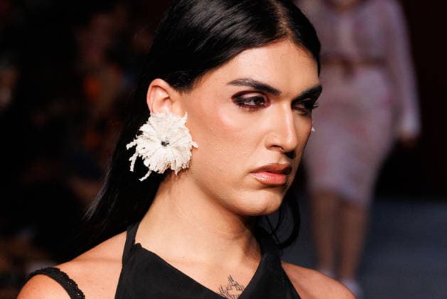 IPA89012869 - Milan, Milan Women™s Fashion Week Spring Summer 2027 - Women™s Fashion, Spring Summer 2027 - Marco Rambaldi™s fashion show - runway in the photo: detail  Copyright: xCinziaxCamelax xx IPA89012869