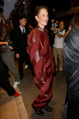 MFW Spring Summer 2027 Bottega Veneta leaving MP MILAN, ITALY - SEPTEMBER 26: Vicky Krieps leaves her hotel to attending Bottega Veneta fashion show during the Milan Fashion Week - Womenswear Spring Summer 2027 on September 24, 2026 in Milan, Italy. Photo by Marco Piovanotto Abacapress.com Milan Italy  Copyright: xPiovanottoxMarco ABACAx