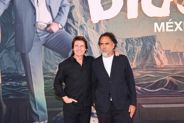 Digger Film Photocall in Mexico City (L-R) American actor Tom Cruise and Director Alejandro Gonzalez Inarritu attend the Digger Photocall at the Four Seasons Hotel Mexico Cityl on September 26, 2026 in Mexico City, Mexico. (Photo by Yamak Perea Eyepix Group) Copyright: xYamakxPerea xEyepixxGroupx YP_26092026_197893