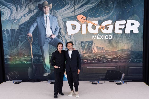 Entertainment Bilder des Tages #2 September 26, 2026, Mexico City, Mexico: US actor TOM CRUISE and Mexican director ALEJANDRO GONZALEZ INARRITU took part in the Digger photocall in Mexico City as part of the films promotional activities. The film marks the first collaboration between Cruise and Inarritu. Mexico City Mexico - ZUMAl178 20260926_znp_l178_014 Copyright: xCristianxLeyvax