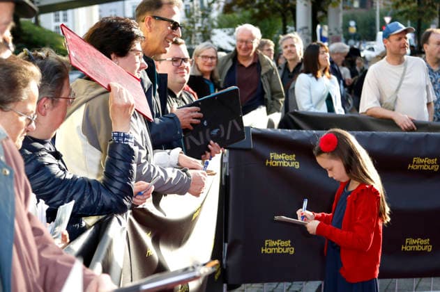 Elise Lindner bei der Premiere des Kinofilms Lügen über meine Mutter auf dem 34. Filmfest Hamburg 2026 im Cinemaxx Dammtor. Hamburg, 26.09.2026