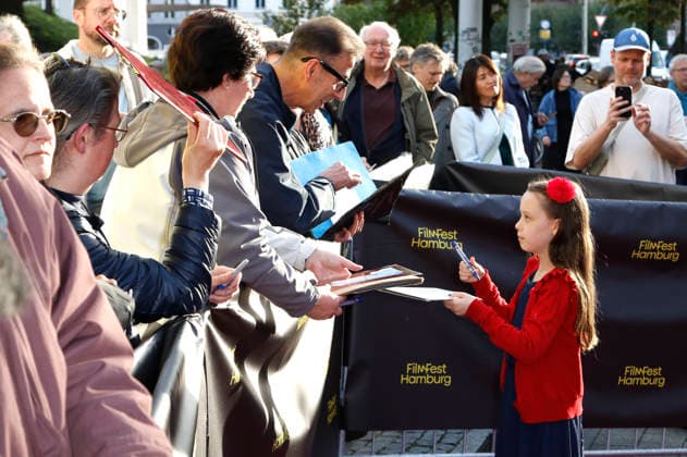 Elise Lindner bei der Premiere des Kinofilms Lügen über meine Mutter auf dem 34. Filmfest Hamburg 2026 im Cinemaxx Dammtor. Hamburg, 26.09.2026