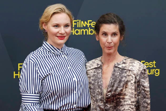 Rosalie Thomass und Daniela Dröscher bei der Premiere des Kinofilms Lügen über meine Mutter auf dem 34. Filmfest Hamburg 2026 im Cinemaxx Dammtor. Hamburg, 26.09.2026