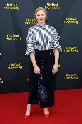 Rosalie Thomass bei der Premiere des Kinofilms Lügen über meine Mutter auf dem 34. Filmfest Hamburg 2026 im Cinemaxx Dammtor. Hamburg, 26.09.2026