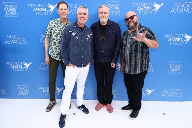 Project Angel Food s Angel Awards 2026 HOLLYWOOD, LOS ANGELES, CALIFORNIA, USA - SEPTEMBER 26: Jim Creeggan, Ed Robertson, Kevin Hearn and Tyler Stewart of Barenaked Ladies arrive at Project Angel Food s Angel Awards 2026 held at The Chuck Lorre Family Foundation Campus at Project Angel Food on September 26, 2026 in Hollywood, Los Angeles, California, United States. Hollywood The Chuck Lorre Family Foundation Campus at Project Angel Food California United States Copyright: xXavierxCollin ImagexPressxAgencyx