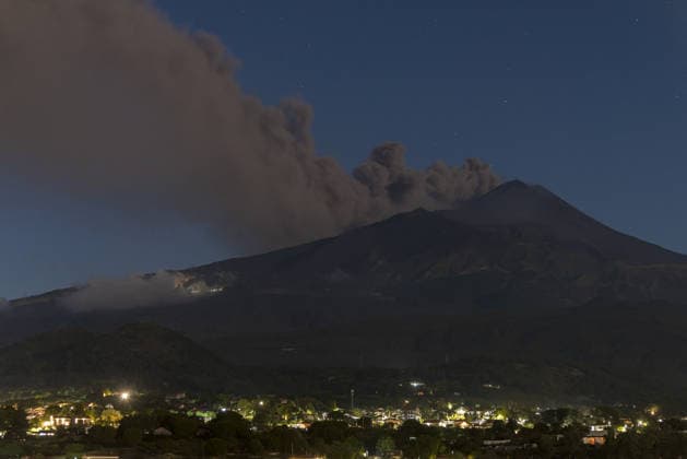 Etna volcano ash emissions halt flights at Catania Airport CATANIA, ITALY - SEPTEMBER 27: Mount Etna emits volcanic ash from its North-East Crater as volcanic activity disrupts air traffic at Catania-Fontanarossa International Airport in Catania, Sicily, Italy on September 27, 2026. The ash cloud has prompted restrictions on the airspace around the volcano, with flights at Catania airport suspended and some services cancelled, delayed or diverted to other airports in Sicily. Passengers have been advised to check their flight status with their airline before travelling to the airport. Salvatore Allegra Anadolu Catania Italy. Editorial use only. Please get in touch for any other usage.  Copyright: x2026xAnadoluxSalvatorexAllegrax