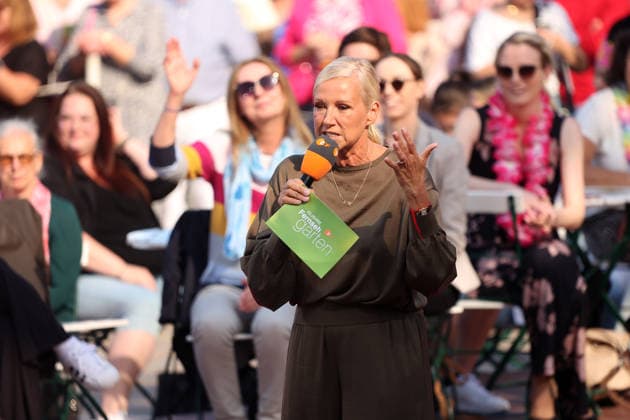 Letzte Sendung ZDF-Fernsehgarten 2026 Mainz, 27.09.2026 Letzte Sendung 2026 im ZDF-Fernsehgarten in Jubiläums-Saison moderiert von Andrea Kiewel Baden- Württemberg Germany Copyright: xMatthiasxGränzdörferx