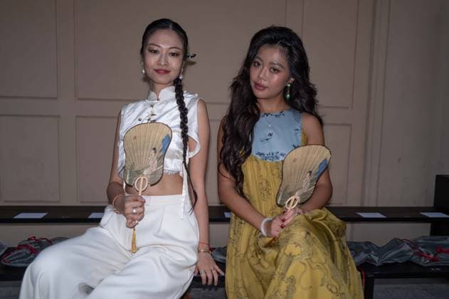 IPA89031915 - Milan, Milan Women™s Fashion Week Spring Summer 2027 - Women™s Fashion, Spring Summer 2027 - HUI fashion show - front row Pictured: Yang Shuwen  Copyright: xRiccardoxGIordanox xRiccardoxGiordano IPAx IPA89031915