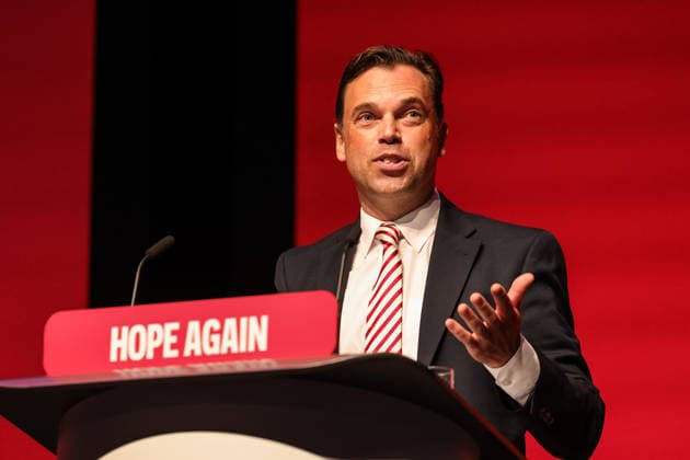 Labour Party Annual Conference 2026 Interim Leader of Welsh Labour Ken Skates MS speaks during the Labour Party Annual Conference 2026 at Convention Centre, Liverpool, United Kingdom on 27 September 2026 (Photo by Mark Cosgrove News Images) Liverpool Convention Centre Merseyside United Kingdom Copyright: xMarkxCosgrove NewsxImagesx