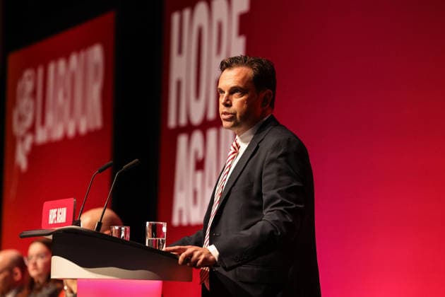 Labour Party Annual Conference 2026 Interim Leader of Welsh Labour Ken Skates MS speaks during the Labour Party Annual Conference 2026 at Convention Centre, Liverpool, United Kingdom on 27 September 2026 (Photo by Mark Cosgrove News Images) Liverpool Convention Centre Merseyside United Kingdom Copyright: xMarkxCosgrove NewsxImagesx
