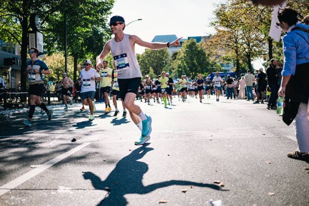 Impressionen vom 52. BMW BERLIN-MARATHON am 27. September 2026 in Berlin. Läuferinnen und Läufer auf der Marathonstrecke sowie Zuschauerinnen und Zuschauer entlang der Strecke. BMW Berlin-Marathon 2026