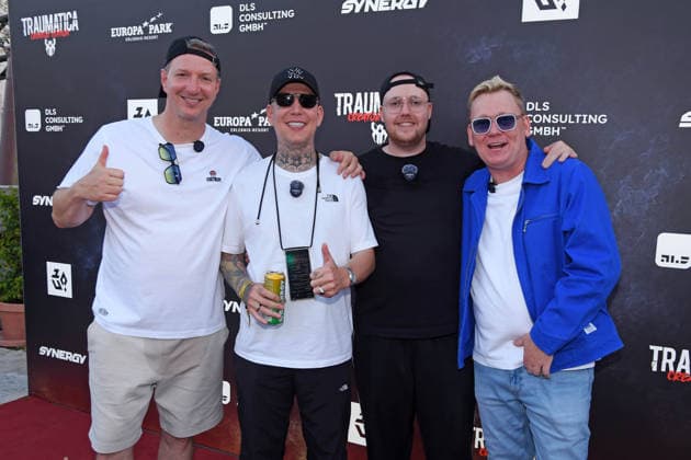 Max Schradin, MontanaBlack, Zarbex, Jens Knossalla aka Knossi bei der TRAUMATICA - CREATOR EDITION zum 10-jährigen Jubiläum im Europa-Park in Rust am 27.09.2026