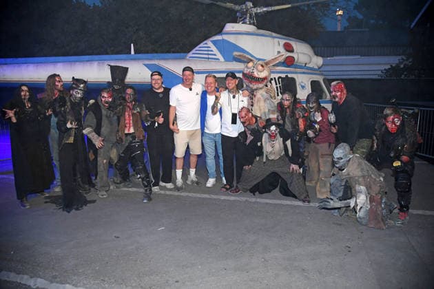 Zarbex, Max Schradin, Jens Knossalla aka Knossi, MontanaBlack bei der TRAUMATICA - CREATOR EDITION zum 10-jährigen Jubiläum im Europa-Park in Rust am 27.09.2026