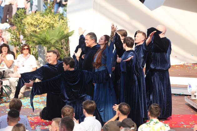 Gregorian in der TV Show ZDF-Fernsehgarten - Finalparty˜ auf dem Mainzer Lerchenberg. Mainz, 27.09.2026 Copyright: xAgenturxMatthiasxWehnertx xM.xGränzdörferx