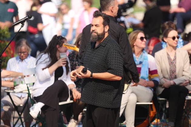 Laith Al-Deen in der TV Show ZDF-Fernsehgarten - Finalparty˜ auf dem Mainzer Lerchenberg. Mainz, 27.09.2026 Copyright: xAgenturxMatthiasxWehnertx xM.xGränzdörferx