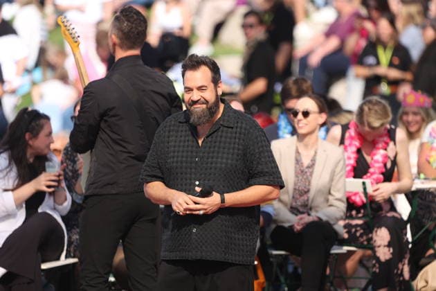Laith Al-Deen in der TV Show ZDF-Fernsehgarten - Finalparty˜ auf dem Mainzer Lerchenberg. Mainz, 27.09.2026 Copyright: xAgenturxMatthiasxWehnertx xM.xGränzdörferx