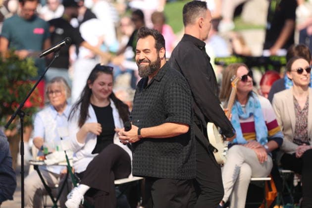 Laith Al-Deen in der TV Show ZDF-Fernsehgarten - Finalparty˜ auf dem Mainzer Lerchenberg. Mainz, 27.09.2026 Copyright: xAgenturxMatthiasxWehnertx xM.xGränzdörferx