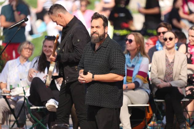 Laith Al-Deen in der TV Show ZDF-Fernsehgarten - Finalparty˜ auf dem Mainzer Lerchenberg. Mainz, 27.09.2026 Copyright: xAgenturxMatthiasxWehnertx xM.xGränzdörferx