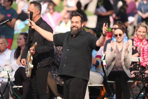 Laith Al-Deen in der TV Show ZDF-Fernsehgarten - Finalparty˜ auf dem Mainzer Lerchenberg. Mainz, 27.09.2026 Copyright: xAgenturxMatthiasxWehnertx xM.xGränzdörferx