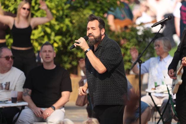 Laith Al-Deen in der TV Show ZDF-Fernsehgarten - Finalparty˜ auf dem Mainzer Lerchenberg. Mainz, 27.09.2026 Copyright: xAgenturxMatthiasxWehnertx xM.xGränzdörferx