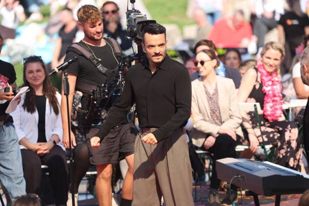Giovanni Zarrella in der TV Show ZDF-Fernsehgarten - Finalparty˜ auf dem Mainzer Lerchenberg. Mainz, 27.09.2026 Copyright: xAgenturxMatthiasxWehnertx xM.xGränzdörferx