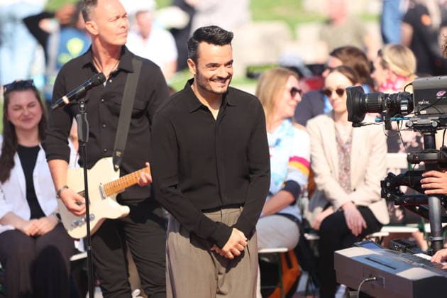 Giovanni Zarrella in der TV Show ZDF-Fernsehgarten - Finalparty˜ auf dem Mainzer Lerchenberg. Mainz, 27.09.2026 Copyright: xAgenturxMatthiasxWehnertx xM.xGränzdörferx