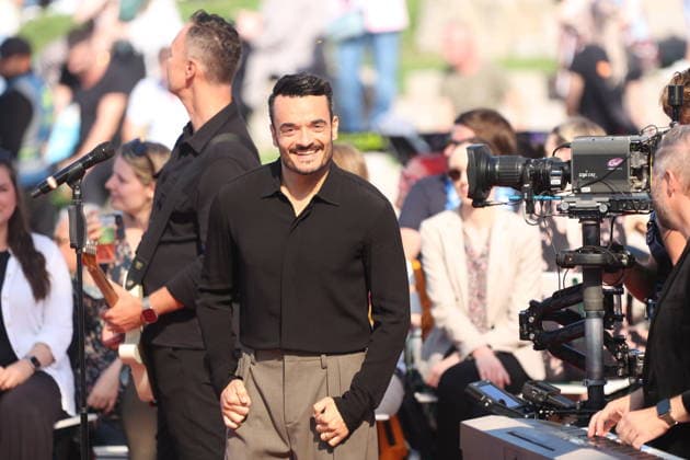 Giovanni Zarrella in der TV Show ZDF-Fernsehgarten - Finalparty˜ auf dem Mainzer Lerchenberg. Mainz, 27.09.2026 Copyright: xAgenturxMatthiasxWehnertx xM.xGränzdörferx