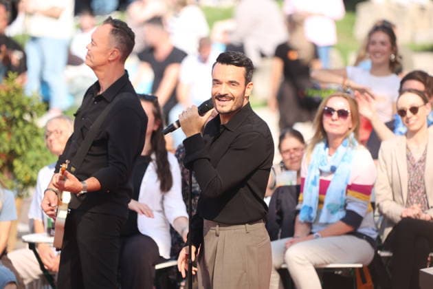 Giovanni Zarrella in der TV Show ZDF-Fernsehgarten - Finalparty˜ auf dem Mainzer Lerchenberg. Mainz, 27.09.2026 Copyright: xAgenturxMatthiasxWehnertx xM.xGränzdörferx