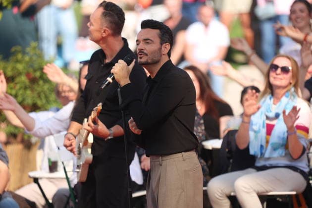 Giovanni Zarrella in der TV Show ZDF-Fernsehgarten - Finalparty˜ auf dem Mainzer Lerchenberg. Mainz, 27.09.2026 Copyright: xAgenturxMatthiasxWehnertx xM.xGränzdörferx