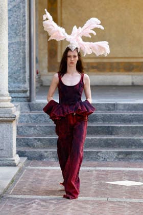 Marques Almeida Spring Summer 2027 Ready-to-Wear Collection fashion show at Milan Fashion Week (MLFW) on September 27, 2026 Marquess Almeida Spring Summer 2027 Ready-to-Wear Collection fashion show at Milan Fashion Week (MLFW) on September 27, 2026 Milan, Italy  Copyright: xAgencex xBestimagexAgencex xBestimagex