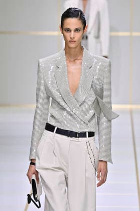 Giorgio Armani Spring Summer 2027 Ready-to-Wear Collection Fashion Show at Milan Fashion Week (MLFW) on September 27, 2026 Giorgio Armani Spring Summer 2027 Ready-to-Wear Collection Fashion Show at Milan Fashion Week (MLFW) on September 27, 2026, Milan, Italy  Copyright: xAgencex xBestimagexAgencex xBestimagex