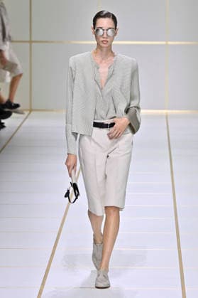 Giorgio Armani Spring Summer 2027 Ready-to-Wear Collection Fashion Show at Milan Fashion Week (MLFW) on September 27, 2026 Giorgio Armani Spring Summer 2027 Ready-to-Wear Collection Fashion Show at Milan Fashion Week (MLFW) on September 27, 2026, Milan, Italy  Copyright: xAgencex xBestimagexAgencex xBestimagex