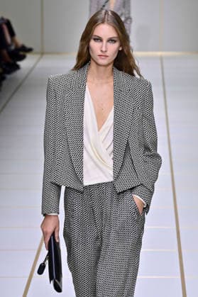 Giorgio Armani Spring Summer 2027 Ready-to-Wear Collection Fashion Show at Milan Fashion Week (MLFW) on September 27, 2026 Giorgio Armani Spring Summer 2027 Ready-to-Wear Collection Fashion Show at Milan Fashion Week (MLFW) on September 27, 2026, Milan, Italy  Copyright: xAgencex xBestimagexAgencex xBestimagex