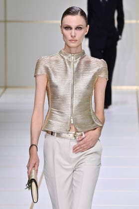 Giorgio Armani Spring Summer 2027 Ready-to-Wear Collection Fashion Show at Milan Fashion Week (MLFW) on September 27, 2026 Giorgio Armani Spring Summer 2027 Ready-to-Wear Collection Fashion Show at Milan Fashion Week (MLFW) on September 27, 2026, Milan, Italy  Copyright: xAgencex xBestimagexAgencex xBestimagex
