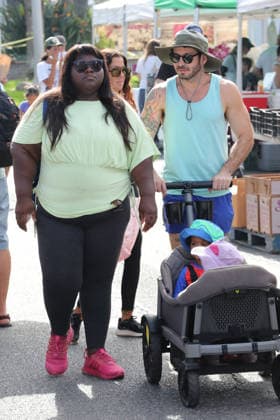 Celebrities spotted enjoying a leisurely Sunday at the local Farmers Market Featuring: Gabourey Sidibe, Brandon Frankel, Cooper, Maya Where: Studio City, California, United States When: 27 Sep 2026 Credit: H2Y INSTARimages EDITORIAL USE ONLY. NOT FOR USE BY NEWSPAPERS BASED IN THE UK. Copyright: xx instar56065340