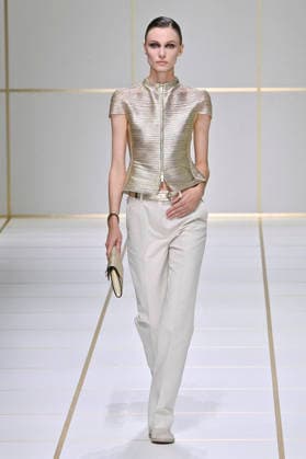 Giorgio Armani Spring Summer 2027 Ready-to-Wear Collection Fashion Show at Milan Fashion Week (MLFW) on September 27, 2026 Giorgio Armani Spring Summer 2027 Ready-to-Wear Collection Fashion Show at Milan Fashion Week (MLFW) on September 27, 2026 Milan, Italy  Copyright: xAgencex xBestimagexAgencex xBestimagex