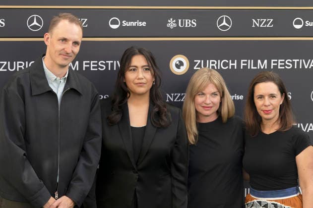 Beth de Araujo und Marina Stabile mit Gästen bei der Premiere des Kinofilms Josephine auf dem 22. Zurich Film Festival im Corso. Zürich, 27.09.2026