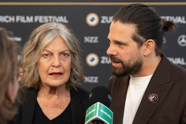 Angela Winkler und Josef Ellers bei der Premiere des Kinofilms Frau Winkler verlässt das Haus auf dem 22. Zurich Film Festival im Arthouse Le Paris. Zürich, 27.09.2026
