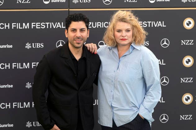 Lucas Paleocrassas und Reta Guetg bei der Premiere des Dokumentarfilms Bugboy auf dem 22. Zurich Film Festival im Kinokoni. Zürich, 27.09.2026
