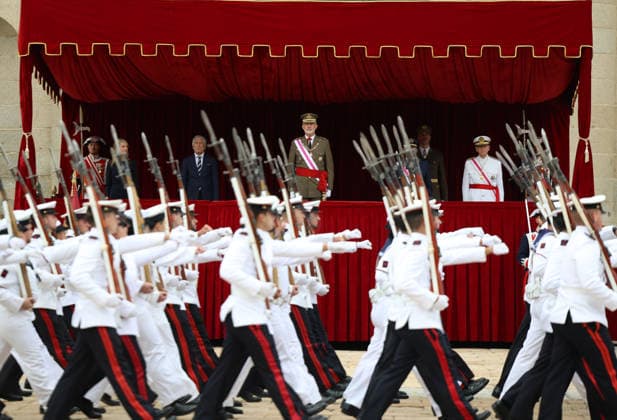 The King Presides Over the Meeting of the Chapter of the Royal and Military Order of Saint Hermenegild in San Lorenzo del Escorial, Madrid. King Felipe VI during the meeting of the Chapter of the Royal and Military Order of Saint Hermenegild at the Monastery of San Lorenzo del Escorial, on September 28, 2026, in San Lorenzo del Escorial, Madrid, Spain. The Order of Saint Hermenegild was established in 1814 by Ferdinand VII in recognition of Army officers’ steadfastness in military service. Currently, its ceremony is held every two years. SEPTEMBER 28, 2026. Marta Ferná, Spain  Copyright: xMartaxFernandezx 7805201