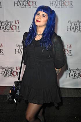 AJ Camarillo bei der Queen Mary s Dark Harbor Media & VIP Night im Dark Harbor. Long Beach, 27.09.2026