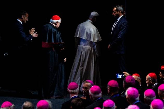 Pope Leo XIV’s Visit to Metz: Speech on Europe and Peace POPE’S VISIT TO FRANCE PHOTOPQR LE REPUBLICAIN LORRAIN Hugo AZMANI Metz September 28, 2026 Pope Leo XIV’s Visit to Metz: Speech on Europe and Peace Pope LeoXIV, September 28, 2026, Metz, France. Pope Leo XIV is on an apostolic visit to France from September 25 to 28, 2026, in Metz, Moselle, Lorraine, France Copyright: xPHOTOPQR LExREPUBLICAINxLORRAIN xHugoxAZMANIx 20260928RBL9077 20260928RBL9077