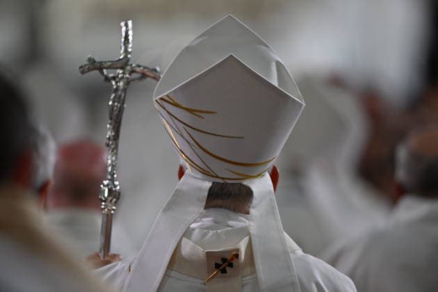 METZ HOLY MASS CATHEDRAL 2026 - 2026 09 28 France, Metz, Vatican, 2026 9 28 Holy Mass at the Cathedral of Saint Stephen in Metz. EDITORIAL USE ONLY - NO BOOKS Copyright: xx