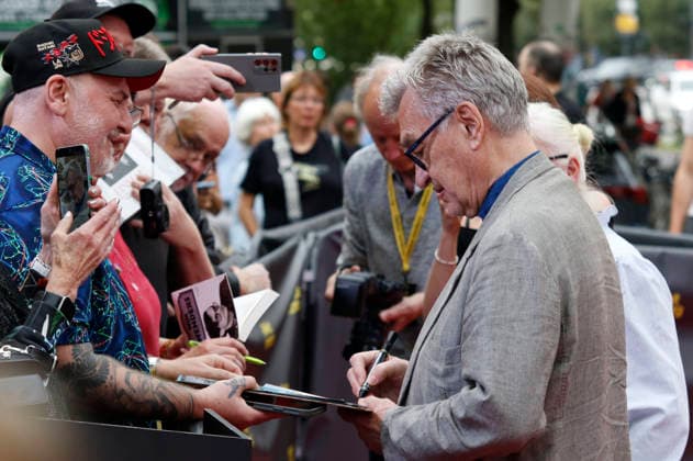 Wim Wenders bei der Premiere des Dokumentarfilms From Inside Out - Die Architektur von Peter Zumthor From Inside Out: The Architecture of Peter Zumthor auf dem 34. Filmfest Hamburg 2026 im Cinemaxx Dammtor. Hamburg, 28.09.2026