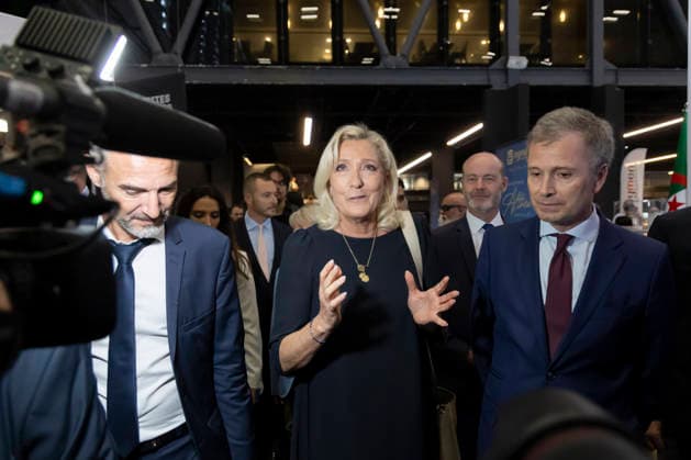 Paris, France September 28, 2026 - Le Grand Oral at the Paris Construction Show, where candidates for the 2027 French presidential election present their proposals regarding the construction and housing sectors. BATIMAT is an international trade fair for building and construction professionals. This year s edition takes place from September 28 to October 1 - Marine Le Pen POLITIQUE, BATIMAT, SECTEUR DE LA CONSTRUCTION, ECONOMIE, BTP  Copyright: xVincentxIsorex