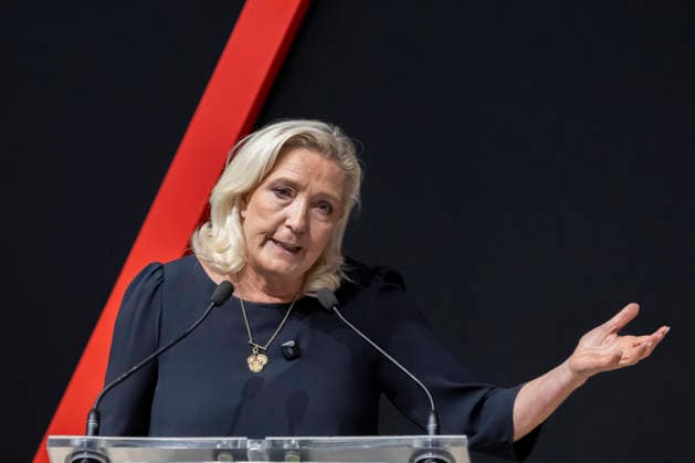 Paris, France September 28, 2026 - Le Grand Oral at the Paris Construction Show, where candidates for the 2027 French presidential election present their proposals regarding the construction and housing sectors. BATIMAT is an international trade fair for building and construction professionals. This year s edition takes place from September 28 to October 1 - Marine Le Pen POLITIQUE, BATIMAT, SECTEUR DE LA CONSTRUCTION, ECONOMIE, BTP  Copyright: xVincentxIsorex
