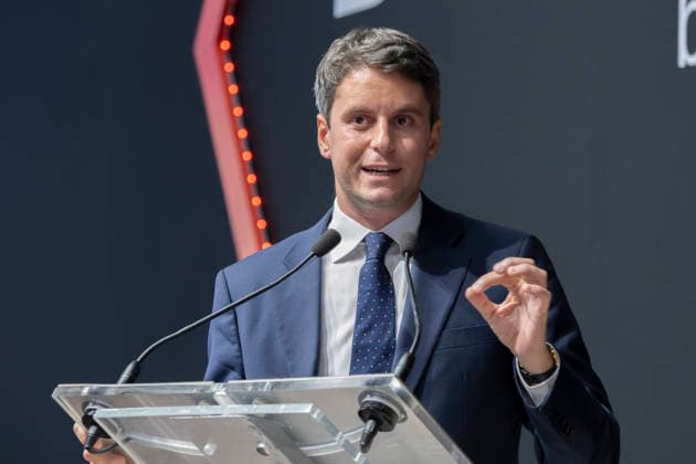 Paris, France September 28, 2026 - Le Grand Oral at the Paris Construction Show, where candidates for the 2027 French presidential election present their proposals regarding the construction and housing sectors. BATIMAT is an international trade fair for building and construction professionals. This year s edition takes place from September 28 to October 1 - Gabriel Attal POLITIQUE, BATIMAT, SECTEUR DE LA CONSTRUCTION, ECONOMIE, BTP  Copyright: xVincentxIsorex