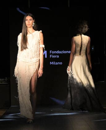 IPA89081108 - Milan, Italy B ICONIC MFW SS 27 Collection Fashion shows and artist performances In the photo: Benedetta Panuccio  Copyright: xNickxZonnax xNickxZonnax IPA89081108