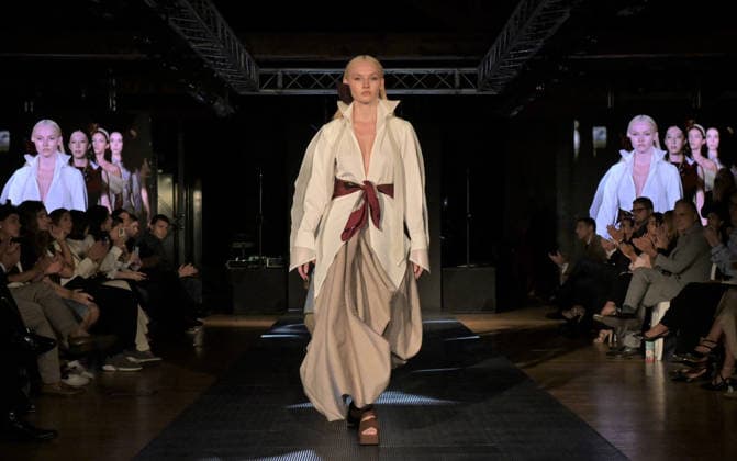 IPA89081126 - Milan, Italy B ICONIC MFW SS 27 Collection Fashion shows and artist performances In the photo: Sofia Licari  Copyright: xNickxZonnax xNickxZonnax IPA89081126