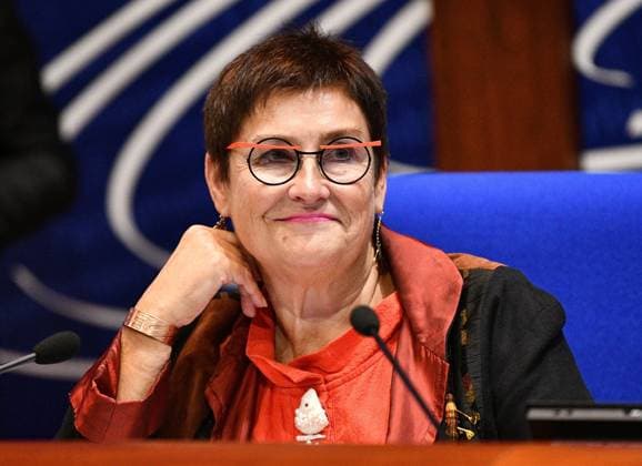 PACE President Petra Bayr attends autumn plenary session in Strasbourg STRASBOURG, FRANCE - SEPTEMBER 28: PACE President Petra Bayr listens at the presidential desk during the opening of the Assembly’s autumn plenary session at the Palais de l’Europe in Strasbourg, France on September 28, 2026. Ahmet Sel Anadolu Strasbourg France. Editorial use only. Please get in touch for any other usage.  Copyright: x2026xAnadoluxAhmetxSelx